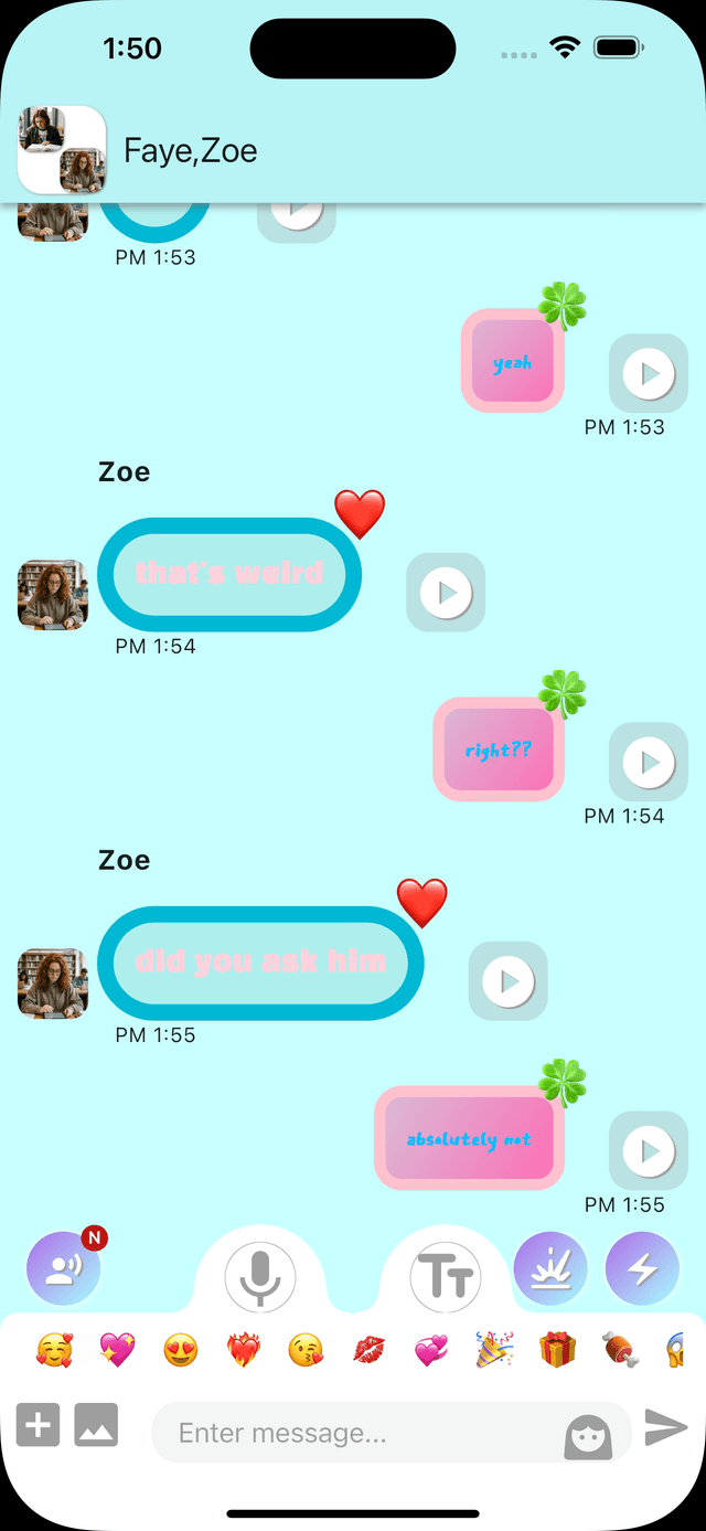 Bubry โ custom chat bubbles