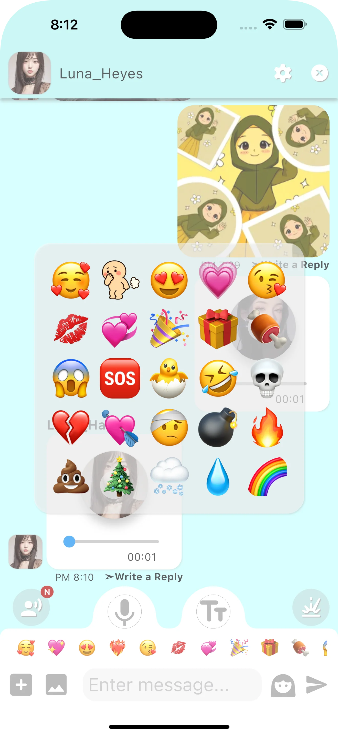 PopTalk — Enjoy chats with explosive emojis that make every message lively and exciting PopTalk — Enjoy chats with explosive emojis that make every message lively and exciting