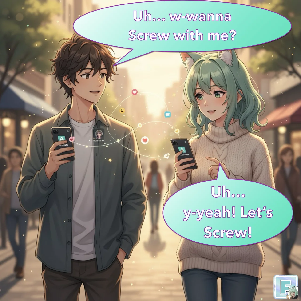 Stream and Screw are Flexeam’s unique social system designed to filter out the noise and highlight **the relationships that truly matter**, helping you engage deeply with the people you care about.