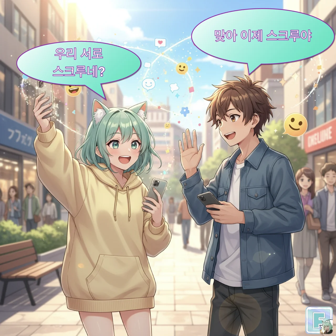 스크루 — 서로의 흐름을 연결하며 진짜 친구가 되는 순간 스크루 — 서로의 흐름을 연결하며 진짜 친구가 되는 순간